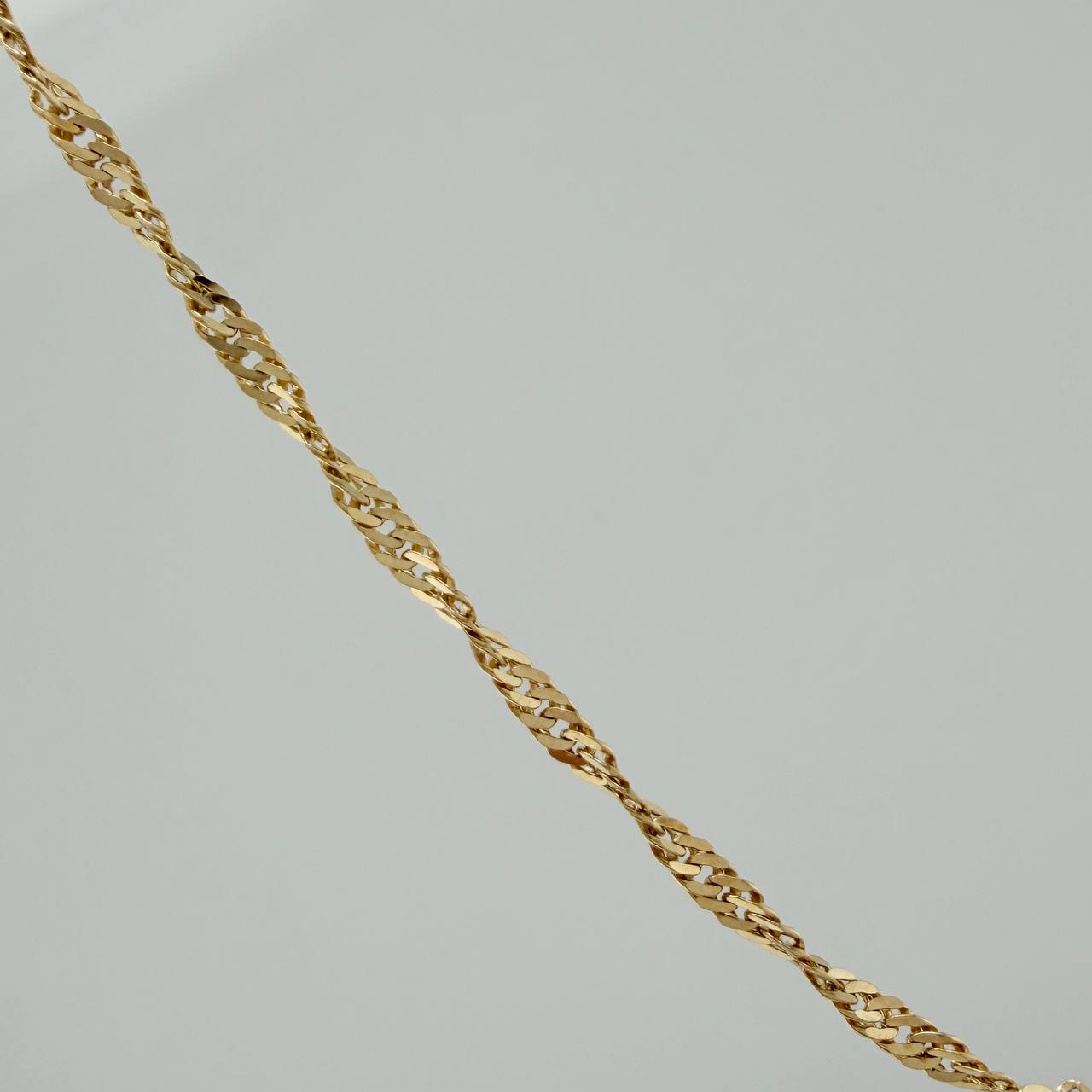 Cadena Singapur 9.85 g / 61 cm / 2.3 mm Oro Amarillo 18K