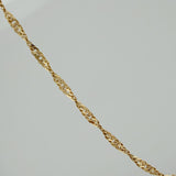 Cadena Singapur 9.85 g / 61 cm / 2.3 mm Oro Amarillo 18K