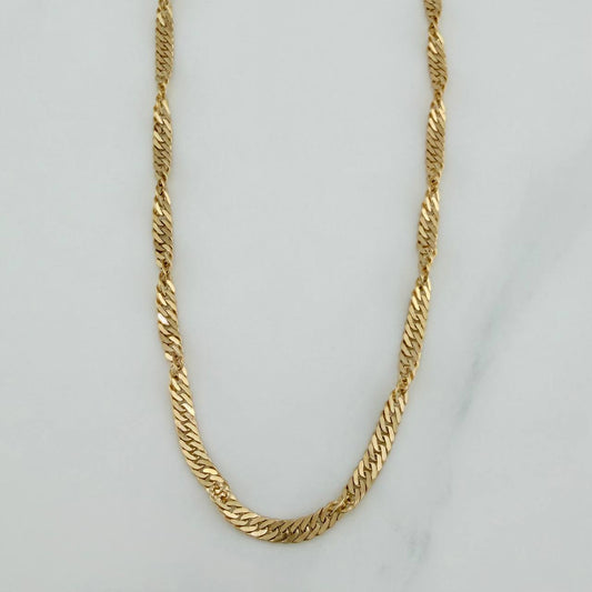 Cadena Singapur 9.85 g / 61 cm / 2.3 mm Oro Amarillo 18K