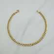 Pulso Cubano 2.85 g / 20.4 cm / 4 mm Oro Amarillo 18K