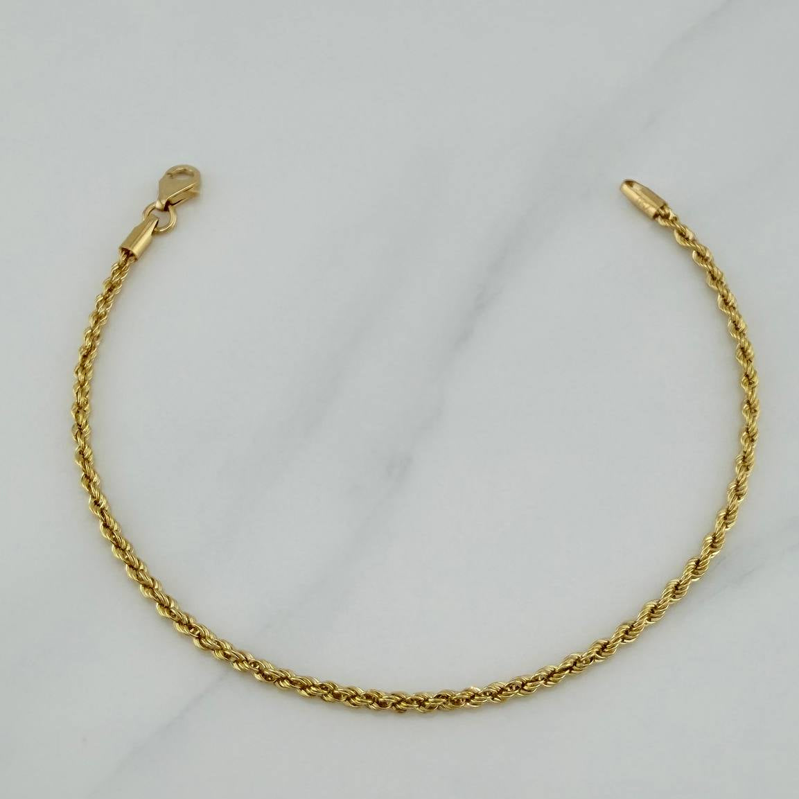 Pulso Lazo 2.2 g / 19.3 cm / 2.5 mm Oro Amarillo 18K