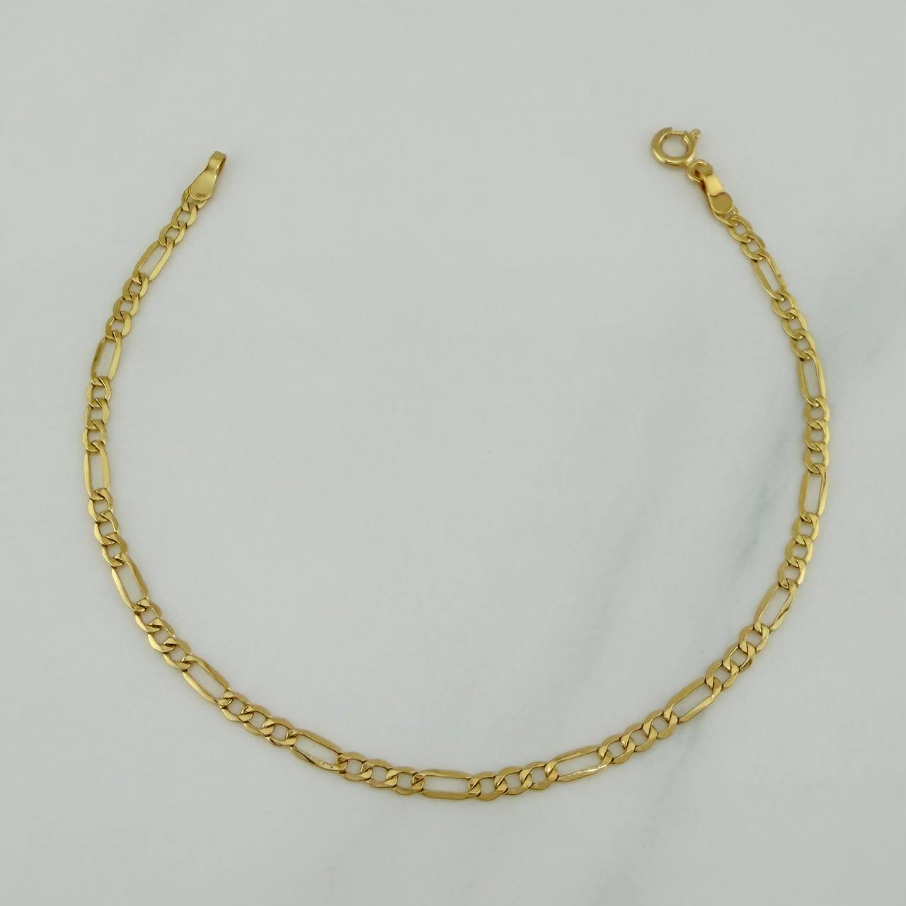 Pulso Figaro 1.2 g / 19 cm / 1 mm Oro Amarillo 18K