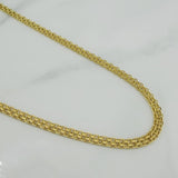 Cadena China 5.55 g / 60 cm / 3.54 mm Oro Amarillo 18K