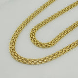 Cadena China 4.75 g / 50 cm / 2 mm Oro Amarillo 18K