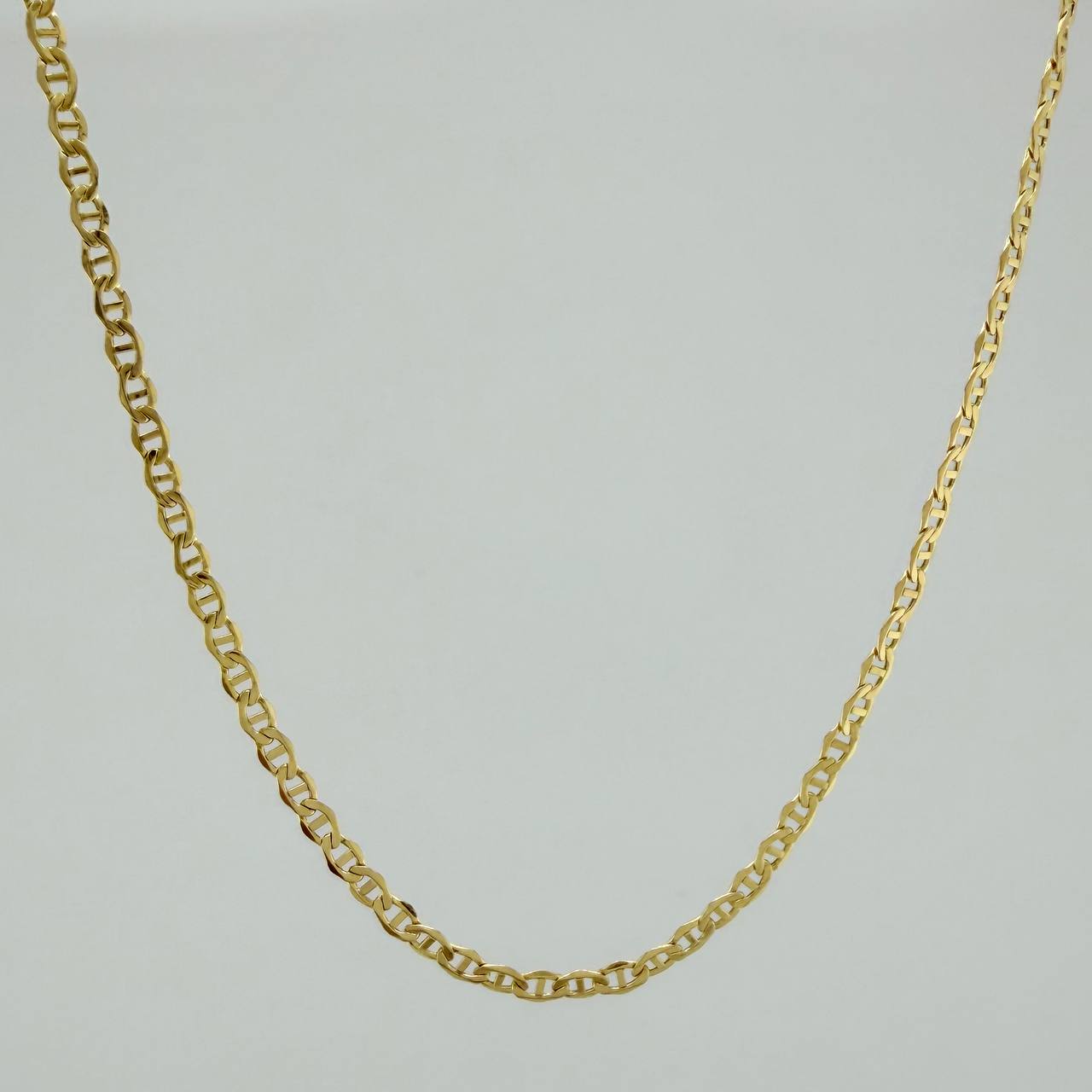 Cadena Escalera 3.3 g / 60 cm / 1 mm Oro Amarillo 18K
