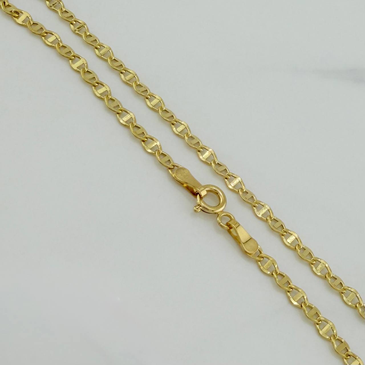 Cadena Marinera 3.1 g / 60 cm / 1 mm Oro Amarillo 18K