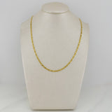 Cadena Marinera 3.1 g / 60 cm / 1 mm Oro Amarillo 18K