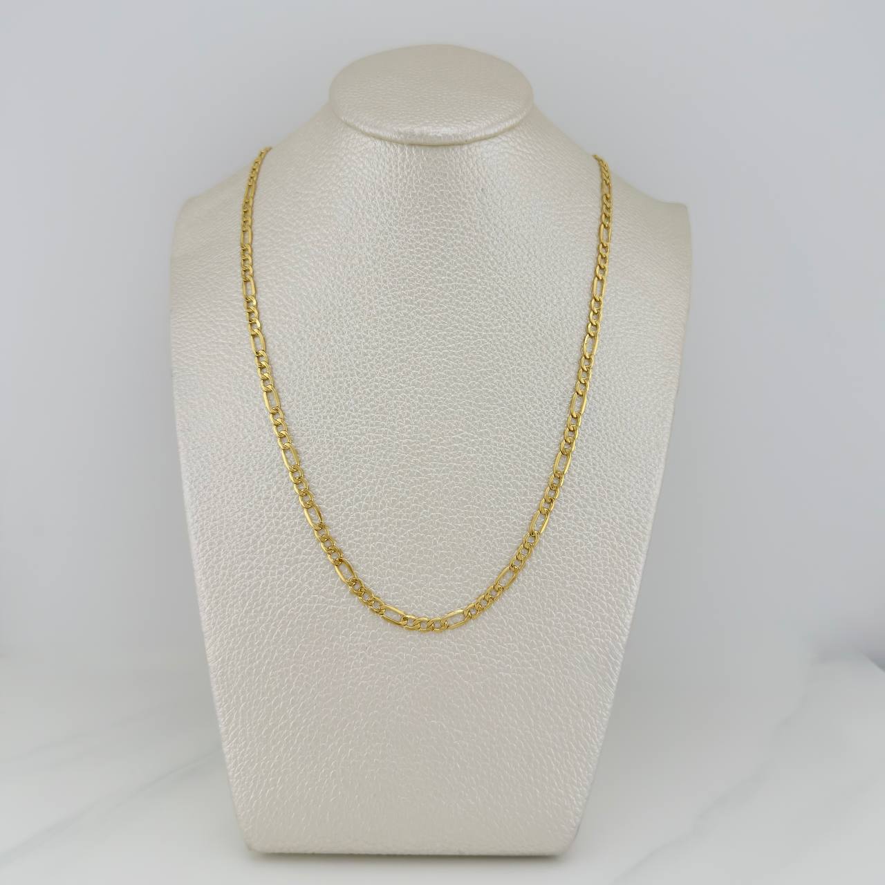 Cadena Figaro 6.25 g / 65 cm / 3.35 mm Oro Amarillo 18K