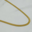 Cadena Sedusa 4.4 g / 60 cm / 1 mm Oro Amarillo 18K