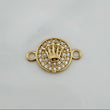 Herraje Corona 1.25 g / 1.8 cm Oro Amarillo 18K