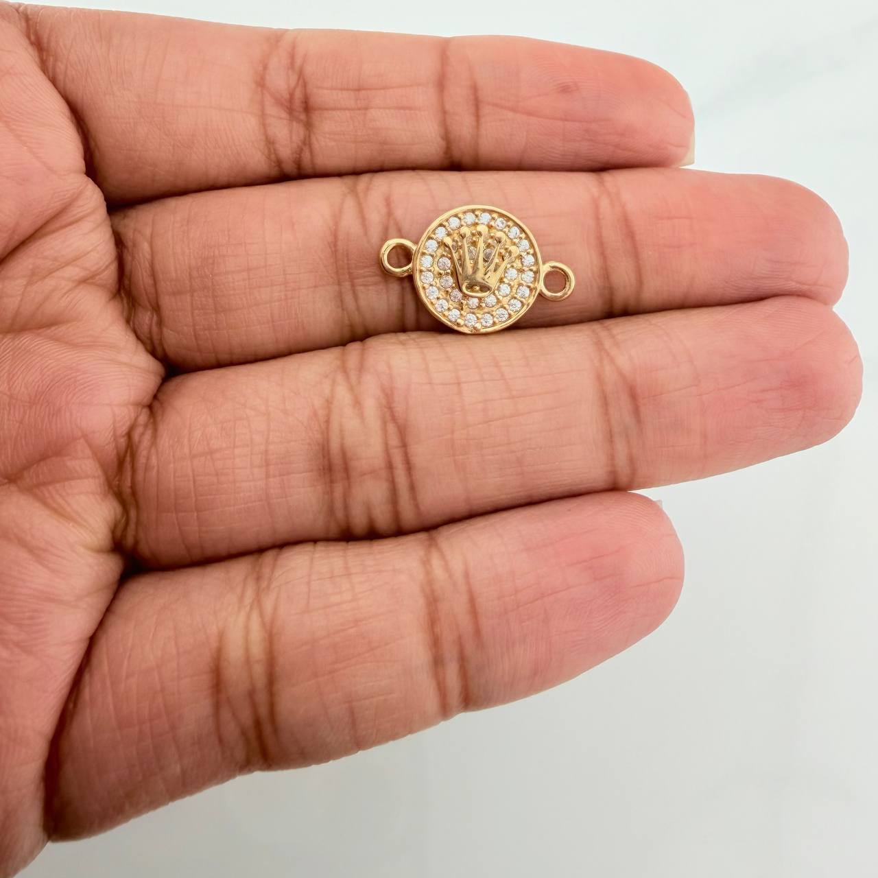 Herraje Corona 1.25 g / 1.8 cm Oro Amarillo 18K