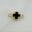 Herraje Trebol 0.75gr / 1.3cm / Oro Amarillo Nac.Esp. 18K %
