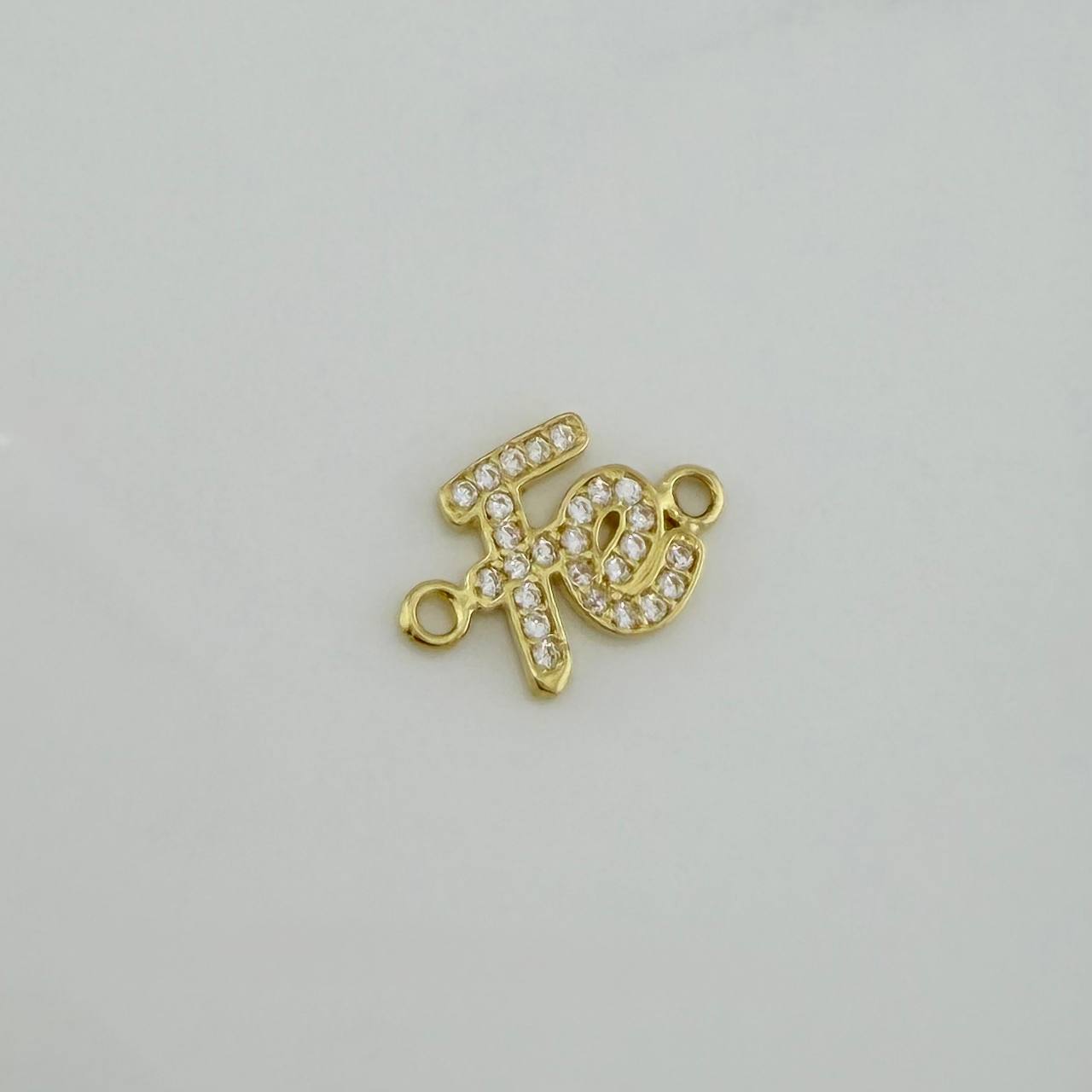 Herraje Fe 1 g / 1.5 cm Oro Amarillo 18K