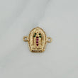Herraje Virgen Guadalupe 1 g / 1.5 cm Oro Amarillo 18K