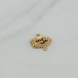 Herraje Virgen Guadalupe 1 g / 1.5 cm Oro Amarillo 18K