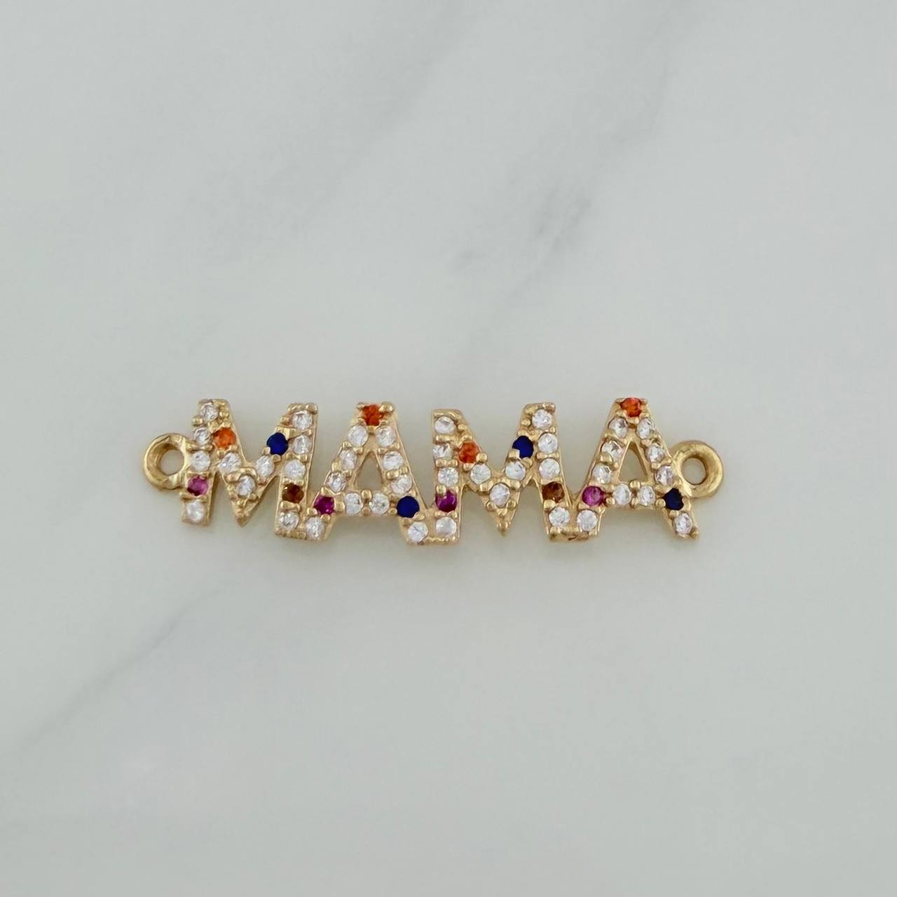 Herraje Mama 1.25 g / 2.9 cm Oro Amarillo 18K