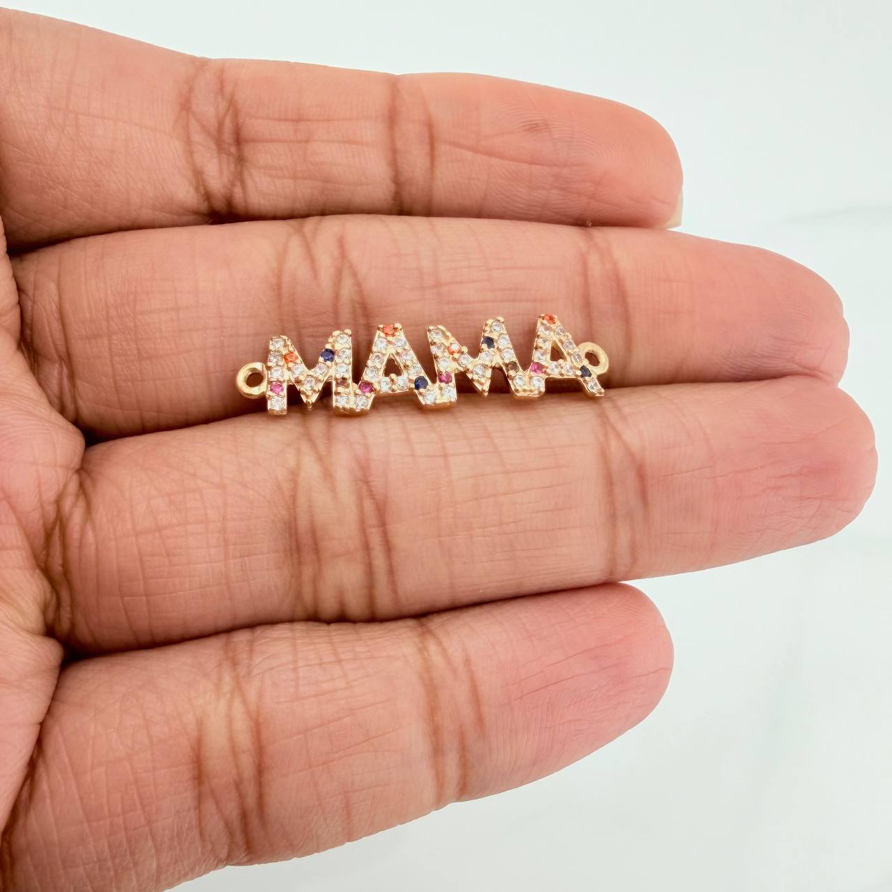 Herraje Mama 1.25 g / 2.9 cm Oro Amarillo 18K