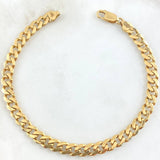 Pulso Cubano 9.75gr / 22cm / Nac.Esp. Oro 18K