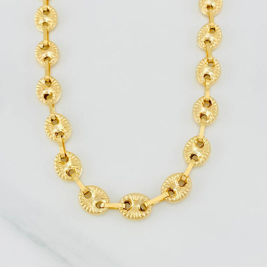 Cadena GC Diamantada 23.25g / 60cm / 8.11mm Oro Amarillo 18K