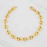 Pulso Rustico GC 9.4g / 21cm / 8.1mm Oro Amarillo 18K