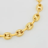 Pulso Rustico GC 9.4g / 21cm / 8.1mm Oro Amarillo 18K