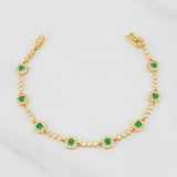 Pulso Halo 9.2g / 18cm / 2.6mm Oro Amarillo 18K