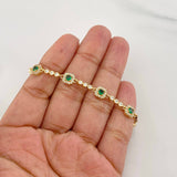 Pulso Halo 9.2g / 18cm / 2.6mm Oro Amarillo 18K