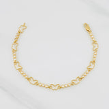 Pulso Mariposas 5.45g / 17cm / 2.7mm Oro Amarillo  Nac Esp 18K