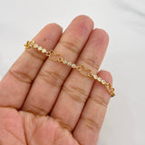 Pulso Mariposas 5.45g / 17cm / 2.7mm Oro Amarillo  Nac Esp 18K