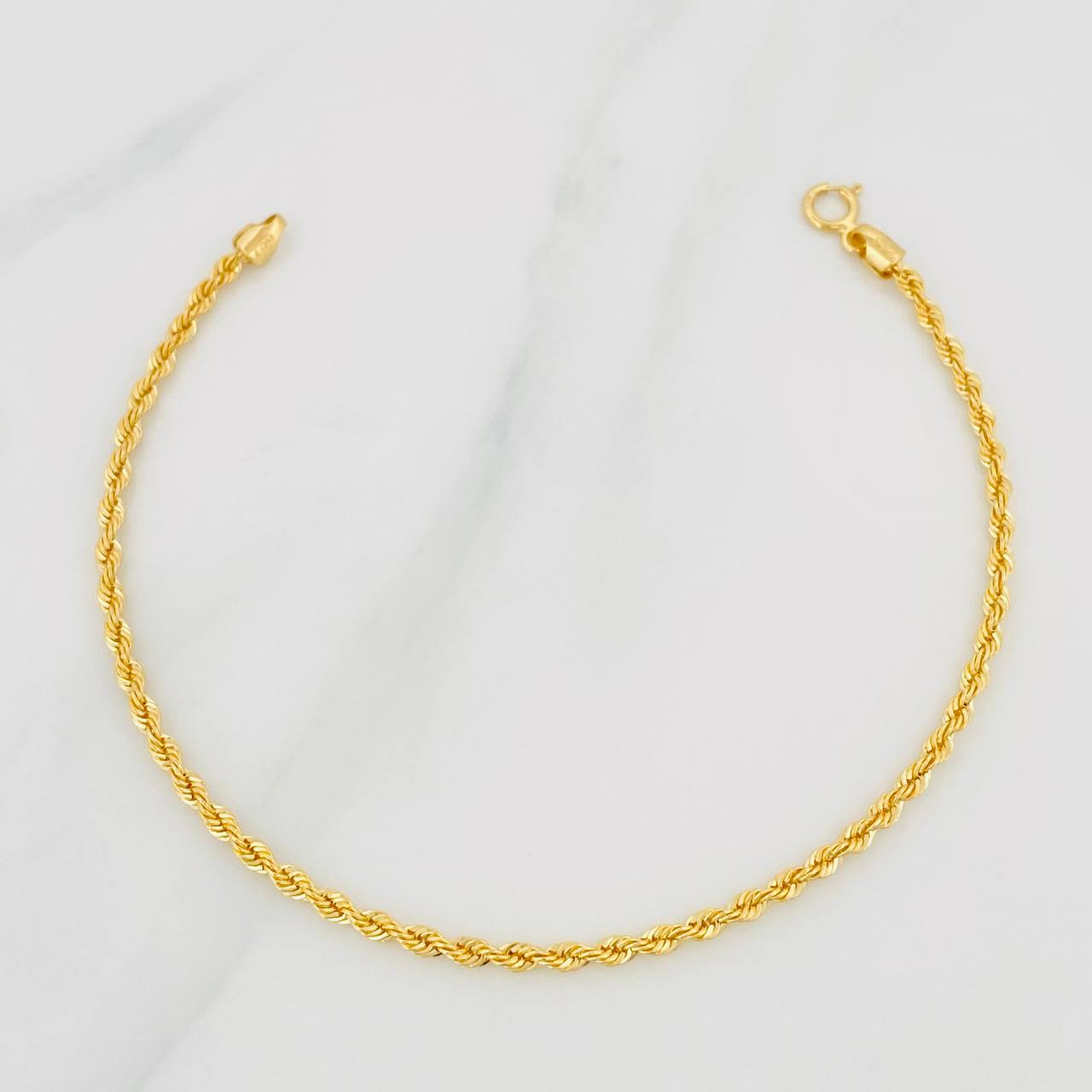 Pulso Lazo 1.3g / 18cm / 2.1mm Oro Amarillo 18K