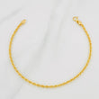 Pulso Lazo 1.3g / 18cm / 2.1mm Oro Amarillo 18K