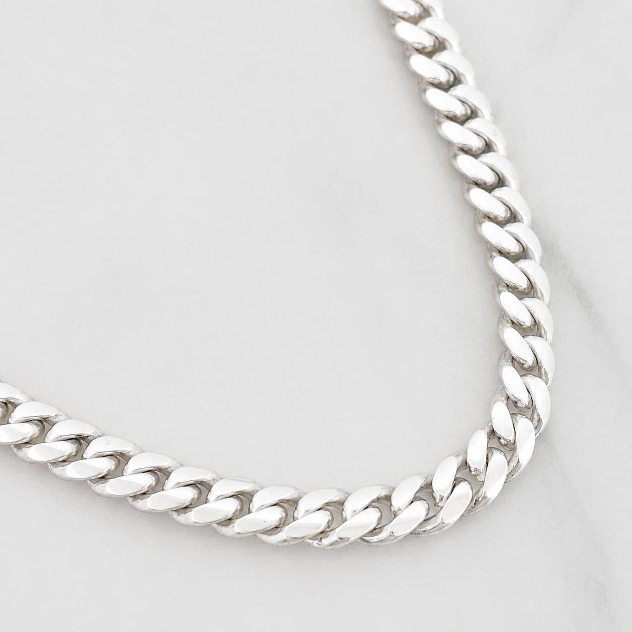 Cadena Cubana 47.9 g / 62 cm / 5.62 mm Plata 925