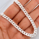 Cadena Cubana 49.3 g / 61.05 cm / 5.53 mm Plata 925