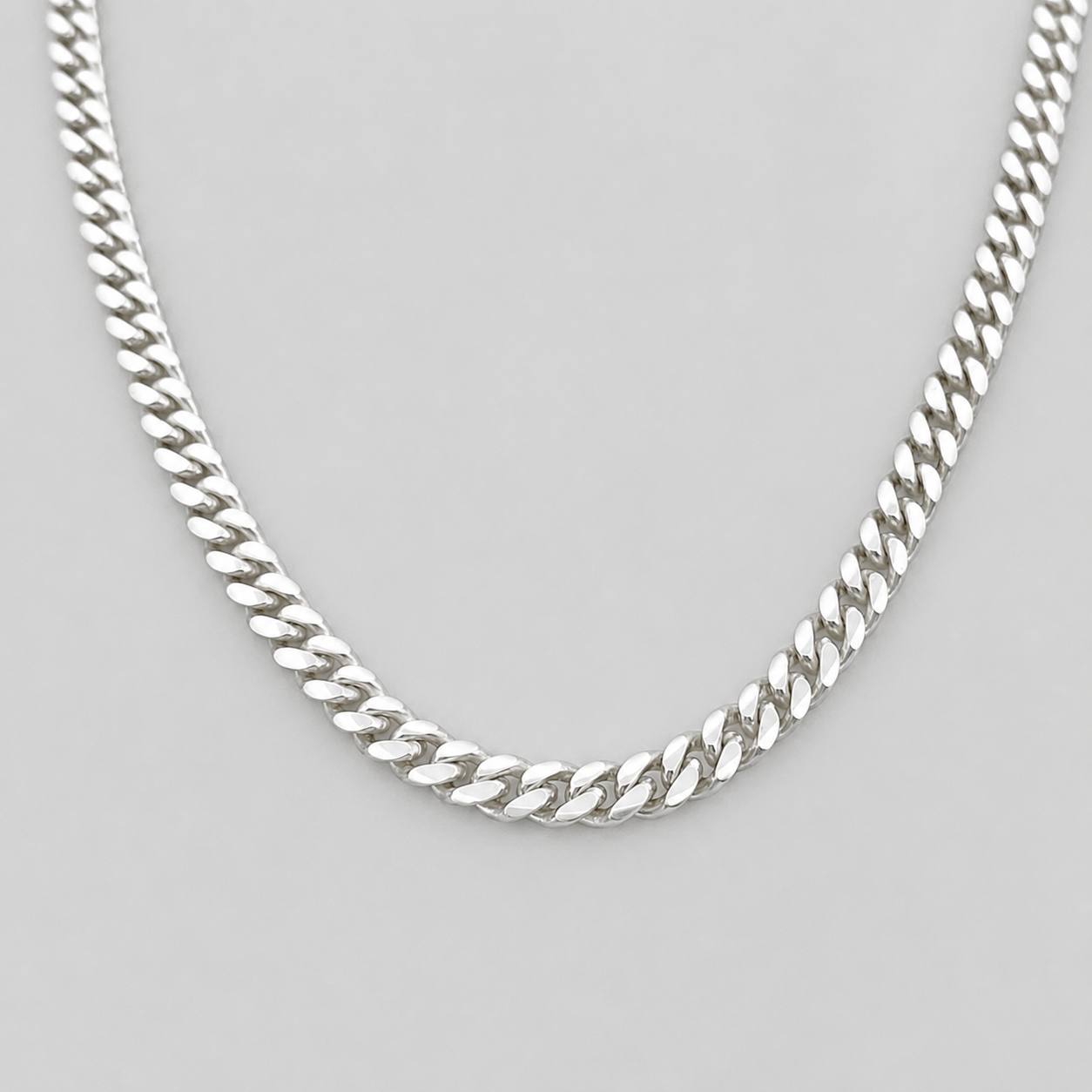 Cadena Cubana 48.6 g / 52 cm / 5.75 mm Plata 950