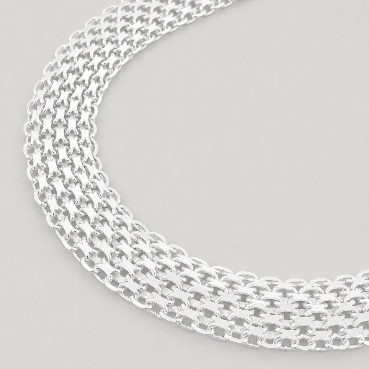 Pulso Chino 14.05 g / 21.05 cm / 11.75 mm Plata 925