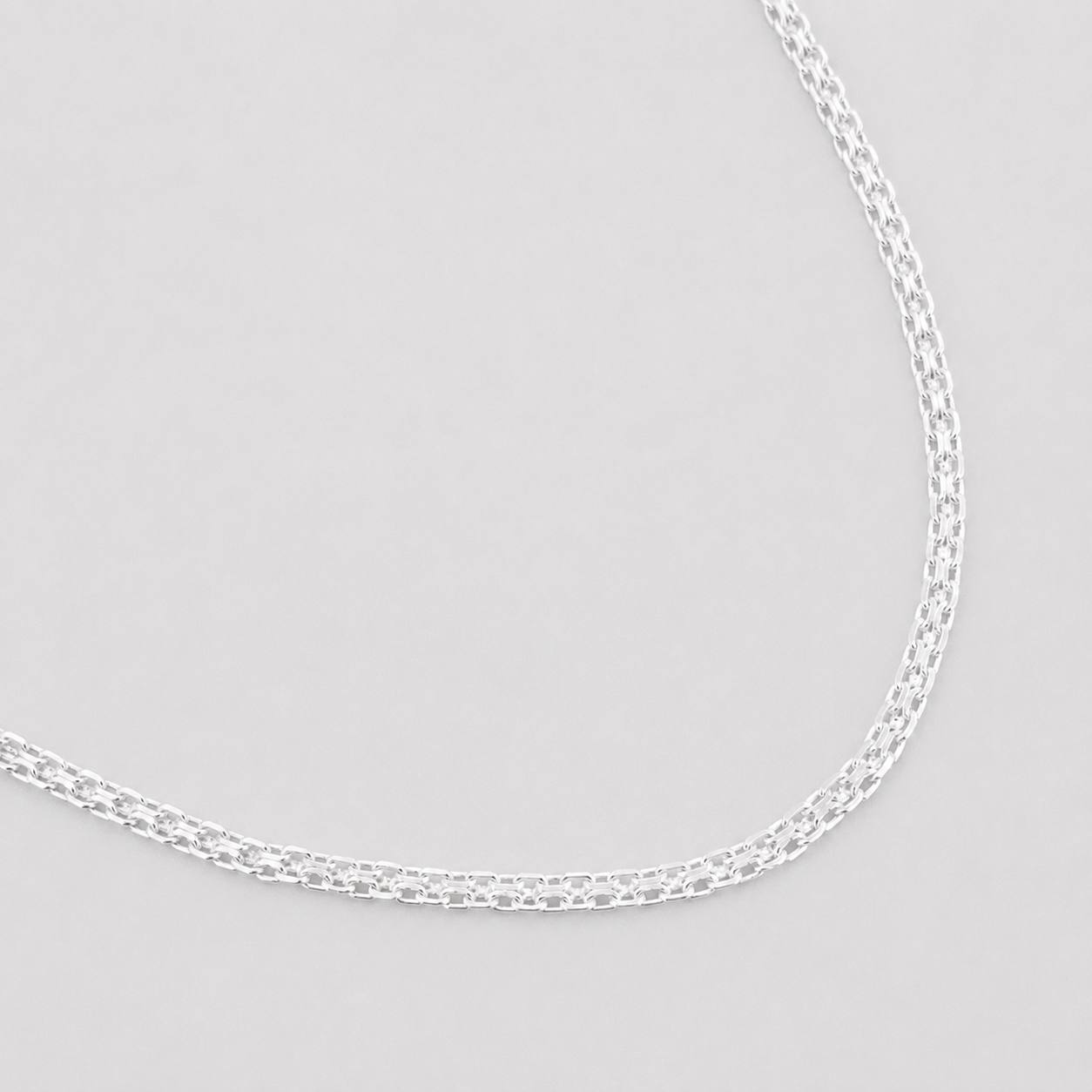 Cadena China 2.45 g / 50 cm / 1.38 mm Plata 925