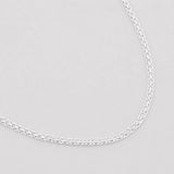 Cadena China 2.45 g / 50 cm / 1.6 mm Plata 925
