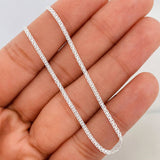 Cadena China 2.45 g / 50 cm / 1.38 mm Plata 925