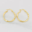 Candongas Eve 1.5g / 2.6cm Oro Amarillo 18K