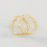 Candongas Eve 1.5g / 2.6cm Oro Amarillo 18K