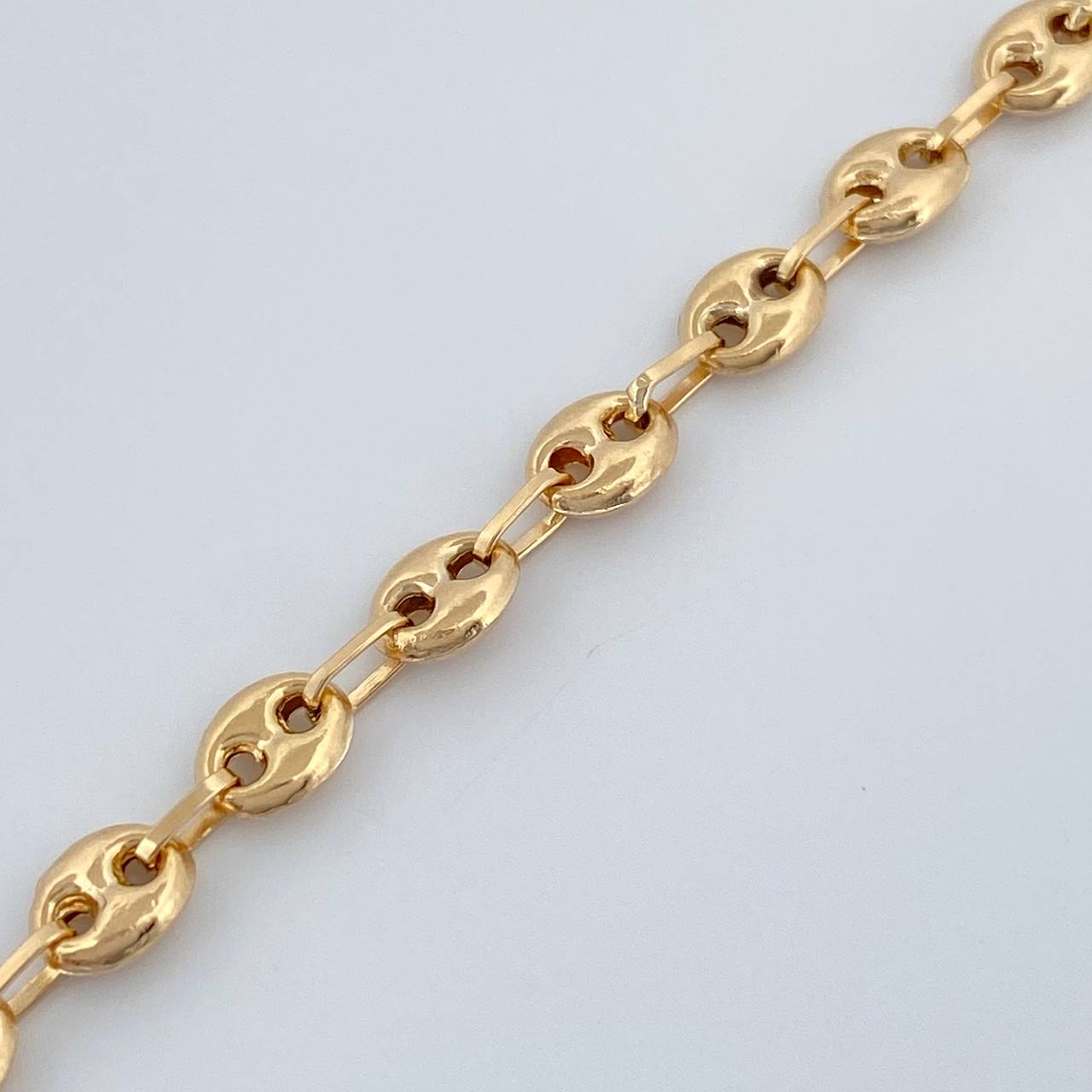 Tobillera GC 3.65gr / 25cm / 4.06mm Oro Amarillo 18K &