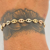 Pulso GC 4.35gr / 20.5cm / 4.85mm Tres Oros 18K %