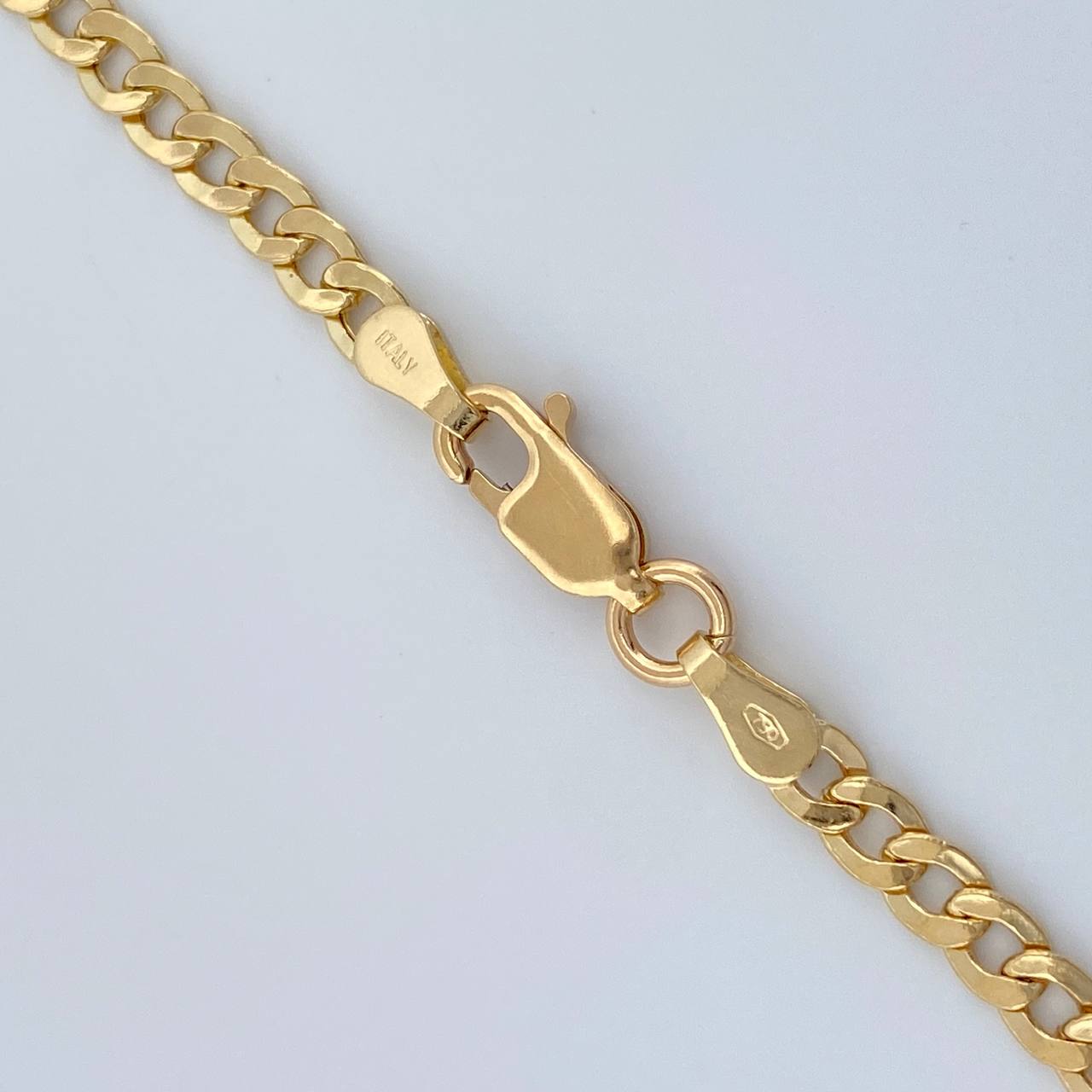 Cadena Cubana 7.3gr / 60cm / 3.12mm Oro Amarillo +1 18K &