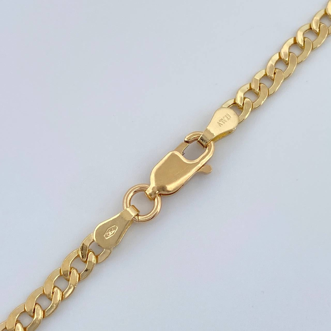 Cadena Cubana 7.25gr / 59.8cm / 3.19mm Oro Amarillo +1 18K $