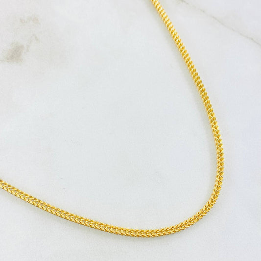 Cadena Franco 7.65gr / 65cm / Oro Amarillo +3 18K