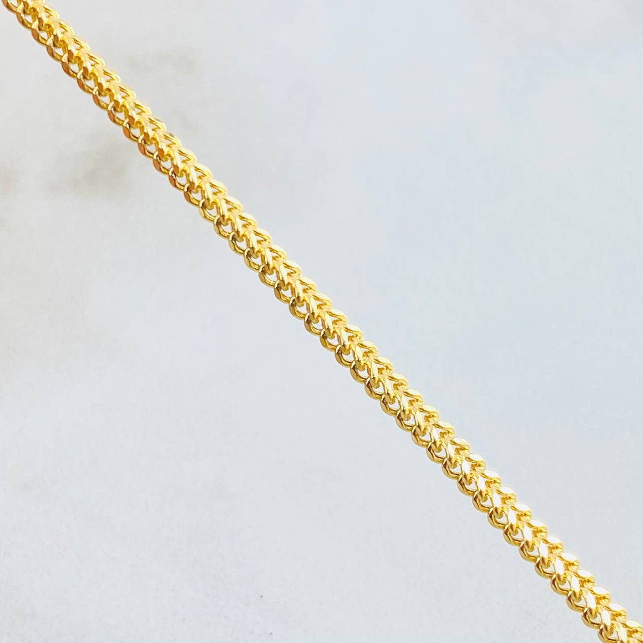Cadena Franco 7.7gr / 65cm / Oro Amarillo +3 18K ©