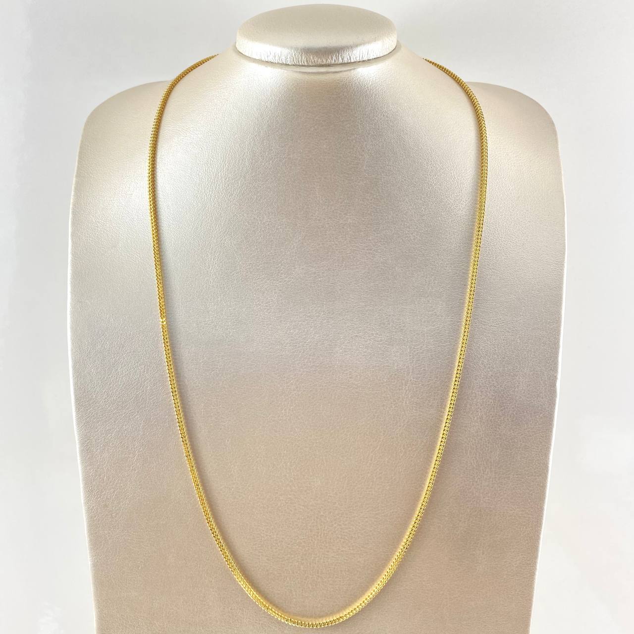 Cadena Franco 7.7gr / 65cm / Oro Amarillo +3 18K ©