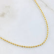 Cadena Militar Media Luna 6.35gr / 50cm / Oro Amarillo Nac.Esp. 18K ©