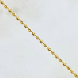 Cadena Militar Media Luna 6.35gr / 50cm / Oro Amarillo Nac.Esp. 18K ©