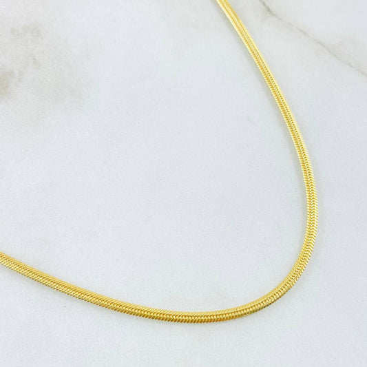 Cadena Serpiente 10.4gr / 60cm / Oro Amarillo +3 18K